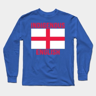 Indigenous English Long Sleeve T-Shirt